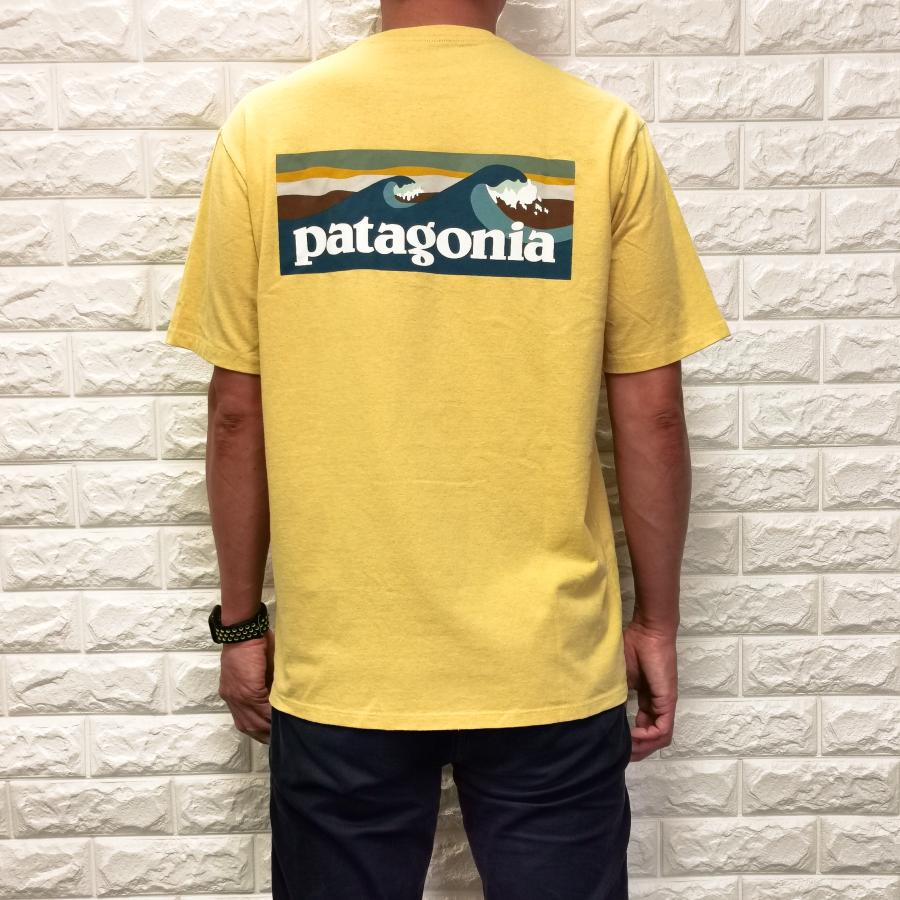 Patagonia Tシャツ ロゴ ポケット レスポンシビリティー 37655  SUYE Surfboard Yellow サーフボード イエロー｜meraviglie｜04