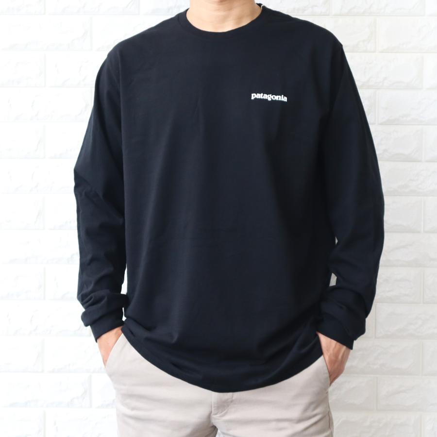 patagonia パタゴニア ロンT 長袖 Tシャツ メンズ P-6 ロゴ patagonia パタゴニア ロンT 長袖 Tシャツ メンズ P-6 ロゴ