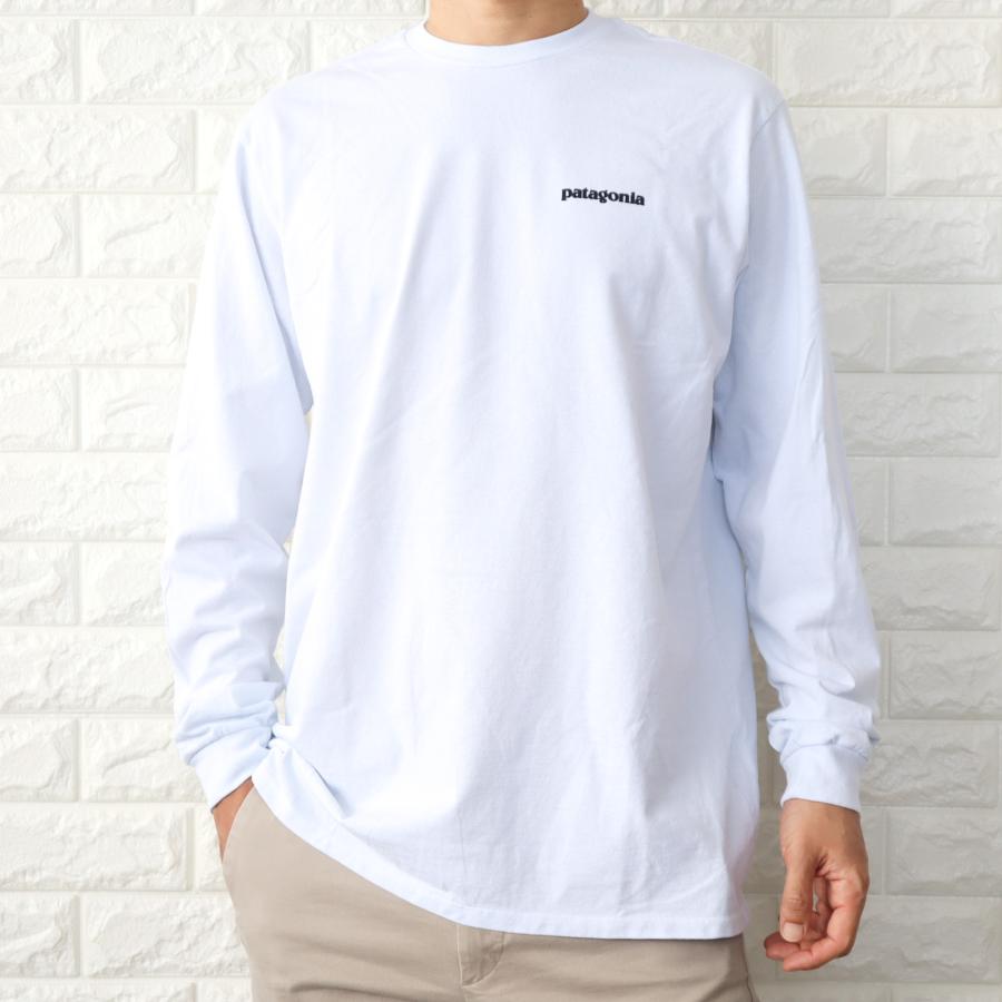 patagonia パタゴニア ロンT 長袖 Tシャツ メンズ P-6 ロゴ patagonia パタゴニア ロンT 長袖 Tシャツ メンズ P-6 ロゴ