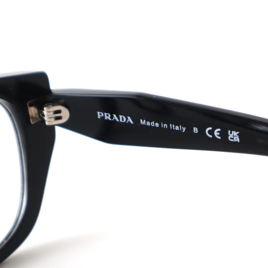 【並行輸入品】プラダ メガネフレーム レディース ブラック PRADA PR A18V 16K1O1 眼鏡_4