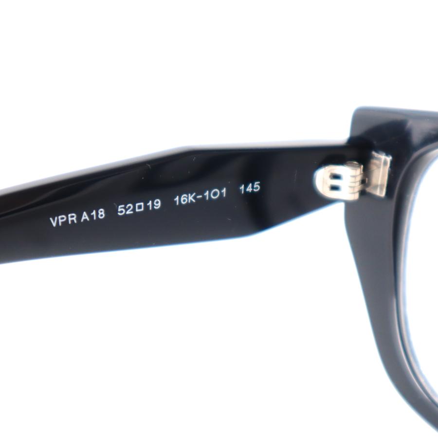 【並行輸入品】プラダ メガネフレーム レディース ブラック PRADA PR A18V 16K1O1 眼鏡_5