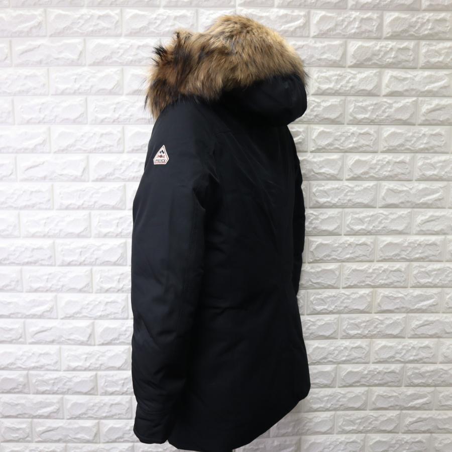 PYRENEX ファー付き ブラック ダウンジャケット PYRENEX＞Grenoble ファー付きダウンジャケット｜ダウン/中綿