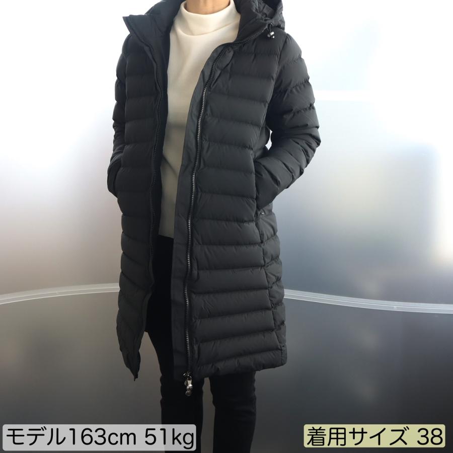 ピレネックス ダウン コート レディース ブラック 黒 PYRENEX SPOUTNIC 2 SOFT COAT HWS006｜meraviglie｜14