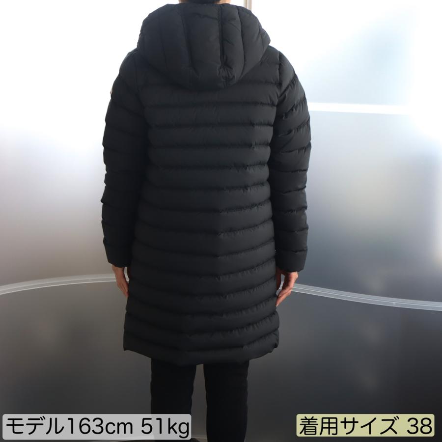 ピレネックス ダウン コート レディース ブラック 黒 PYRENEX SPOUTNIC 2 SOFT COAT HWS006｜meraviglie｜10