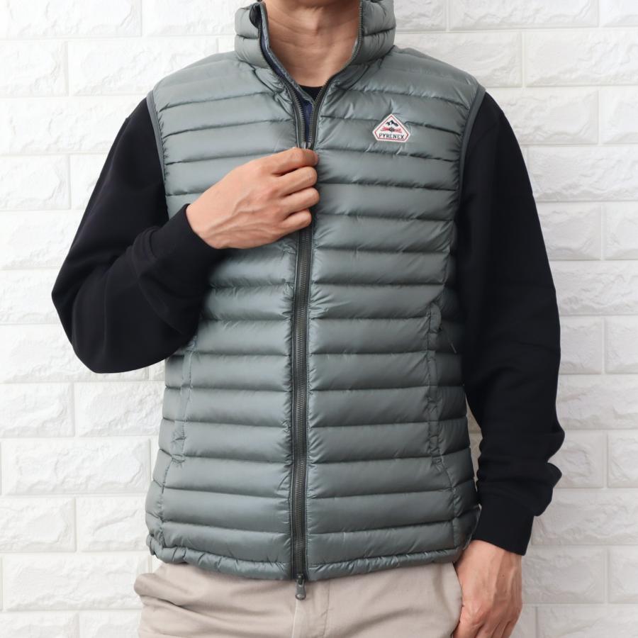 Pyrenex 【並行輸入品】ピレネックス ダウンベスト メンズ フォレスト