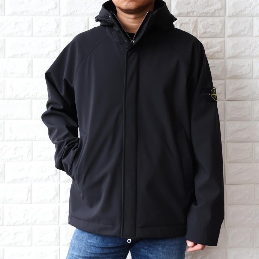 【並行輸入品】ストーンアイランド フードジャケット ブルゾン メンズ STONE ISLAND Q100010 SOFT SHELL-R e.dye 3層 2025秋冬新作の画像