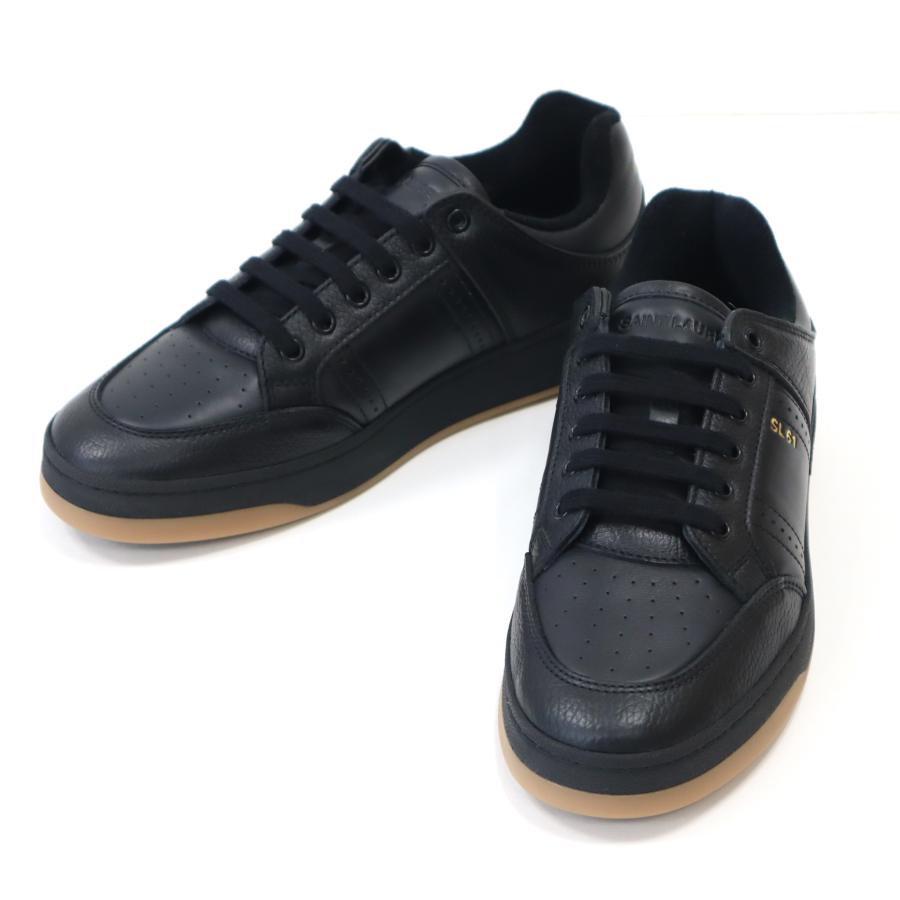 SAINT LAURENT サンローラン スニーカー メンズ ブラック ロー SAINT LAURENT サンローラン スニーカー メンズ ブラック ロー