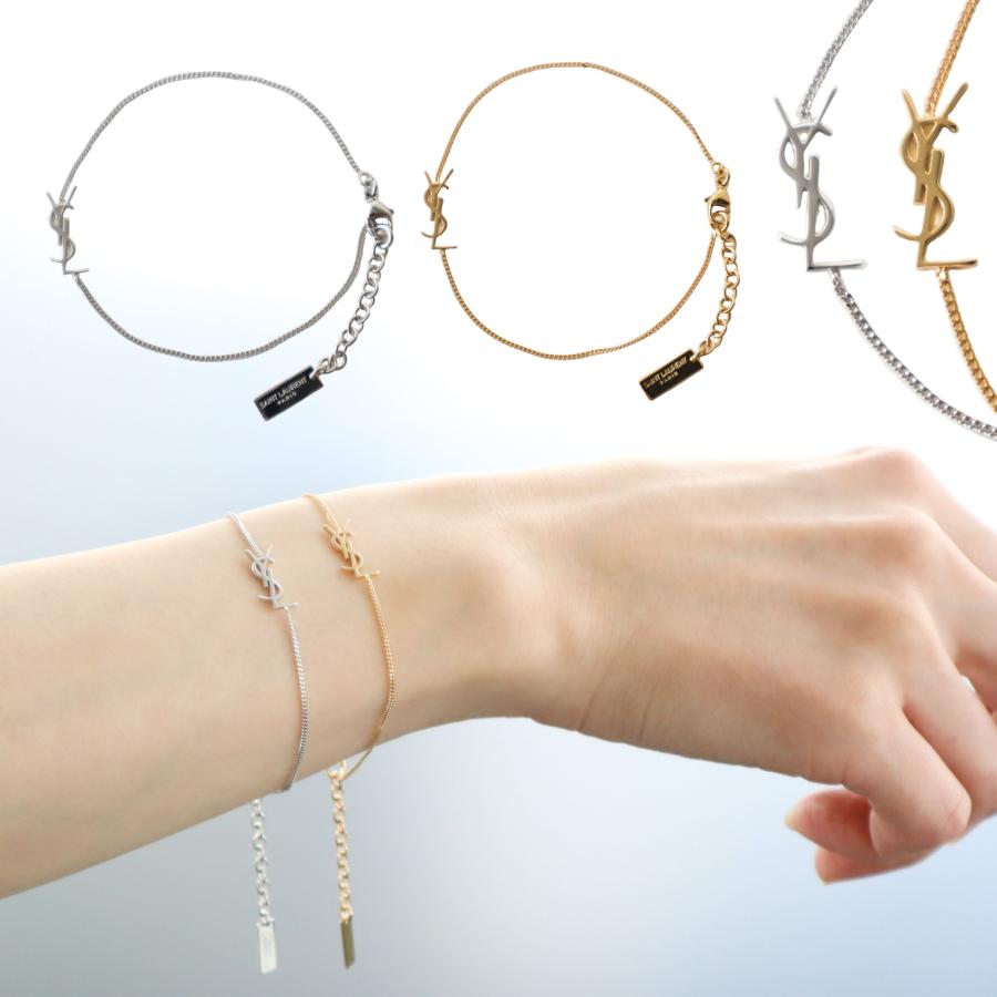 サンローラン ブレスレット サンローランブレスレットバングルダブカフ