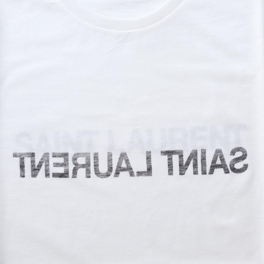 SAINT LAURENT サンローラン 半袖 Tシャツ メンズ ネイビー SAINT LAURENT サンローラン 半袖 Tシャツ メンズ ネイビー