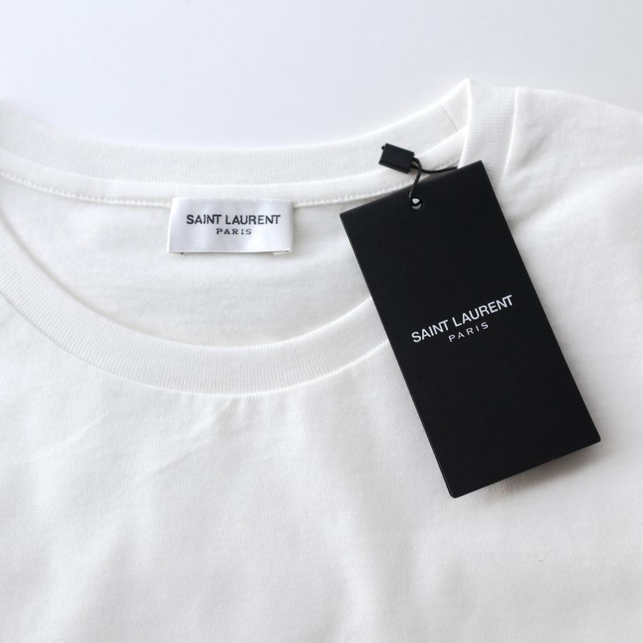 SAINT LAURENT サンローラン 半袖 Tシャツ メンズ ネイビー SAINT LAURENT サンローラン 半袖 Tシャツ メンズ ネイビー