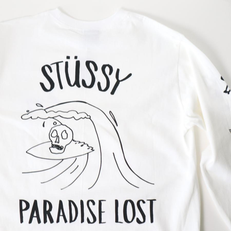 STUSSY ステューシー ロンT PARADISE LOST L/S TEE ロゴ Tシャツ STUSSY ステューシー ロンT PARADISE LOST L/S TEE ロゴ Tシャツ