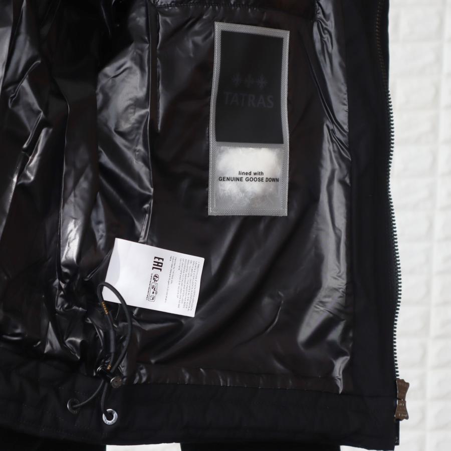 【並行輸入品】タトラス ダウンジャケット メンズ ブラック 黒TATRAS PINO ピノ MJXA0100010528の画像