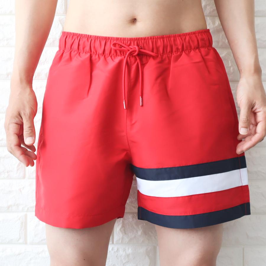 【着用1度】TOM FORD 赤 ショートパンツ　水着 TOMMY HILFIGER（トミー・ヒルフィガー） 【並行輸入品】ハーフパンツ