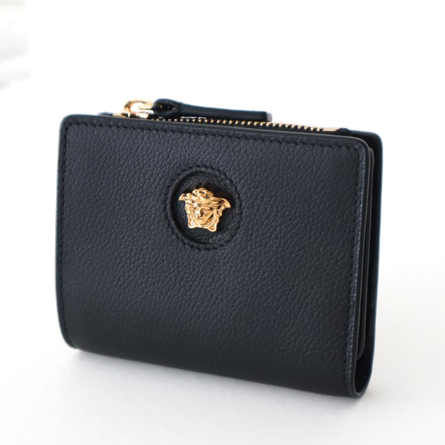 VERSACE ベルサーチェ 財布 レディース ブラック 黒 ラ VERSACE ベルサーチェ 財布 レディース ブラック 黒 ラ