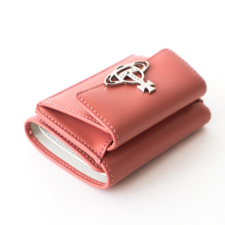 【Vivienne Westwood】三つ折財布 ピンク ヴィヴィアン ウエストウッド Vivienne Westwood Vivienne