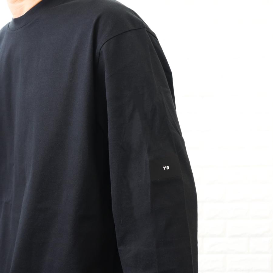 Y-3 ワイスリー ロングスリーブ Tシャツ LS TEE H44788 長袖 BLACK ブラック ワンポイントロゴ メンズ ユニセックス｜meraviglie｜05