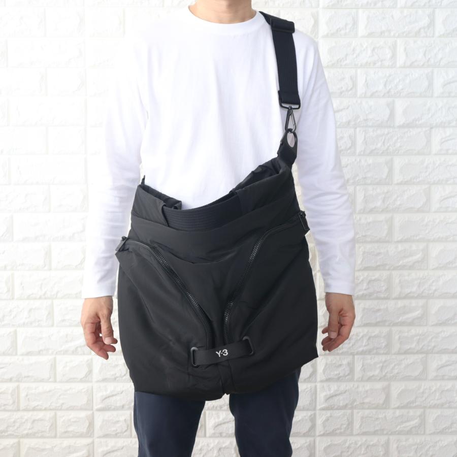 Y-3 ワイスリー トートバッグ ショルダーバッグ H63113 UT TOTE BLACK ブラック A4サイズ収納可 ナイロン ワイスリー TOTE ブラック