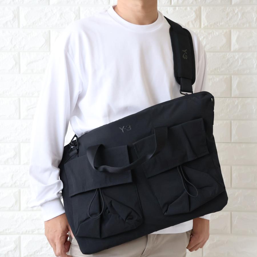 【並行輸入品】Y-3 Y3 ワイスリー メッセンジャーバッグ ショルダーバッグ メンズ ブラック ユーティリティ 斜めがけ ブランド 黒 KD0212 【2026春夏 新作】の画像