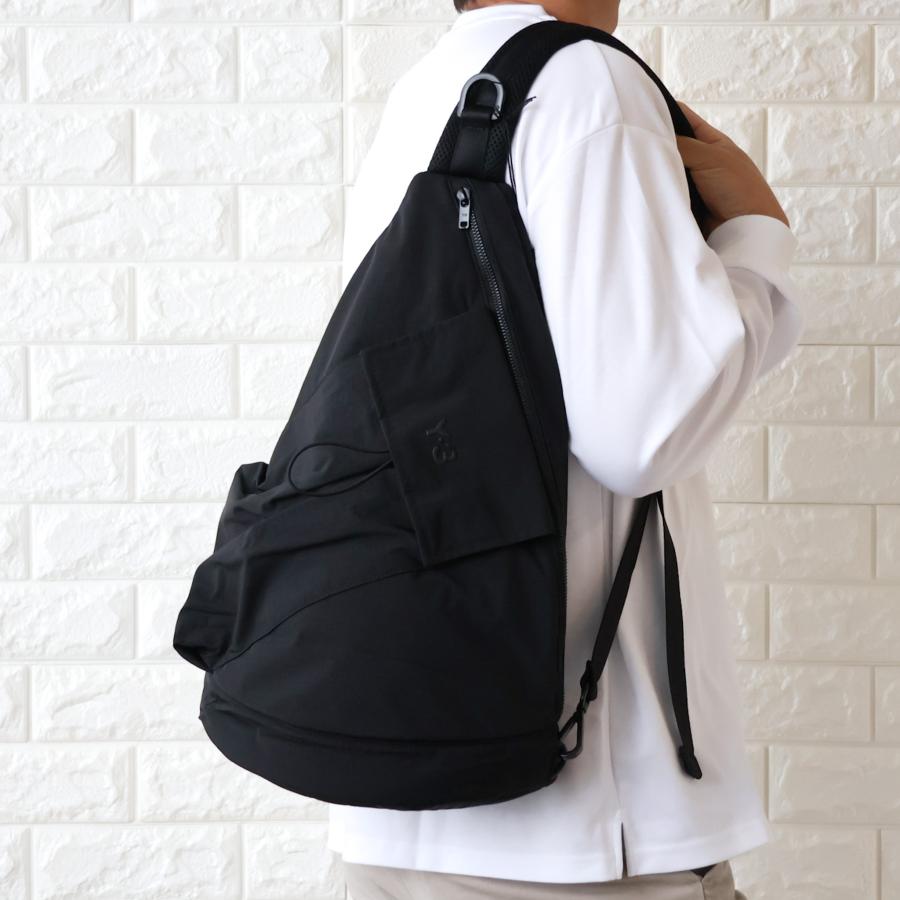 【並行輸入品】Y-3 Y3 ワイスリー スリングバッグ メンズ ボディバッグ ブラック ロゴ ユーティリティ ワンショルダー 斜めがけ 黒 KD0214【2026春夏 新作】の画像