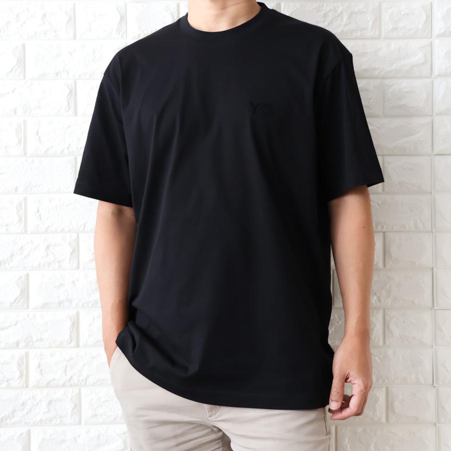 Y-3 【並行輸入品】Y-3 Y3 ワイスリー Tシャツ サテンロゴ メンズ