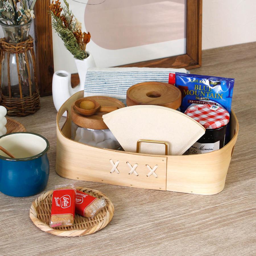 天然木 シェーカートレイ スクエア M/ 韓国インテリア おしゃれ