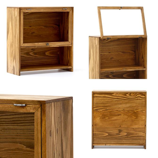 Creer ナインマーケ パイン キッチンキャビネット/NEIN MARKE 天然木