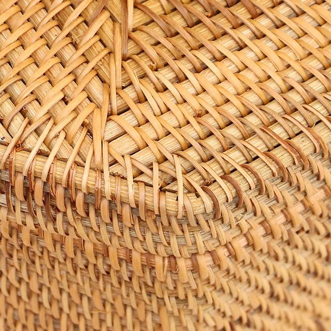 ベトナムラタン製 アジアンバニティかごバッグ ※バスケット かご 収納