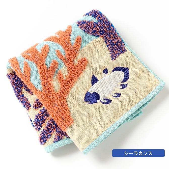 専用❤みかん❤もっちりニット×６重ガーゼ⭐超大判ハンドタオル❤プードル＊りぼん Pocchi 3重ガーゼハンカチ(今治タオル) DESIGNERS JAPAN 堀内映子