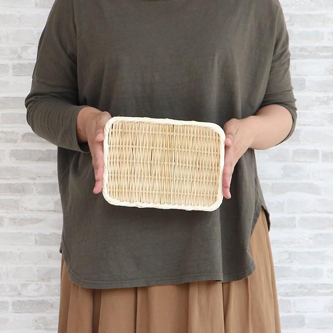 メール便 松野屋 真竹角盆ざる7寸 日本製 竹 ざる かご 国産 竹細工 ザル 笊 Mt10 1429 Mercadoメルカド かご収納雑貨の店 通販 Yahoo ショッピング