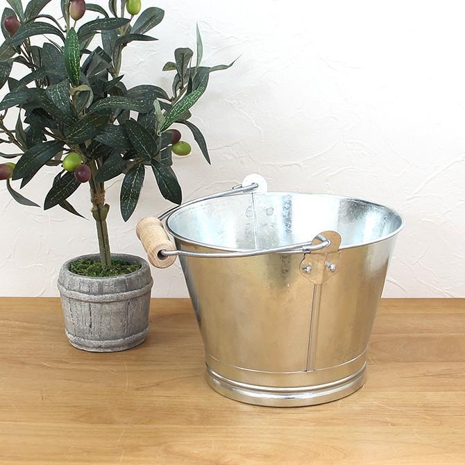 松野屋 日本製 木手トタンバケツ（XS） : MERCADOメルカド かご収納