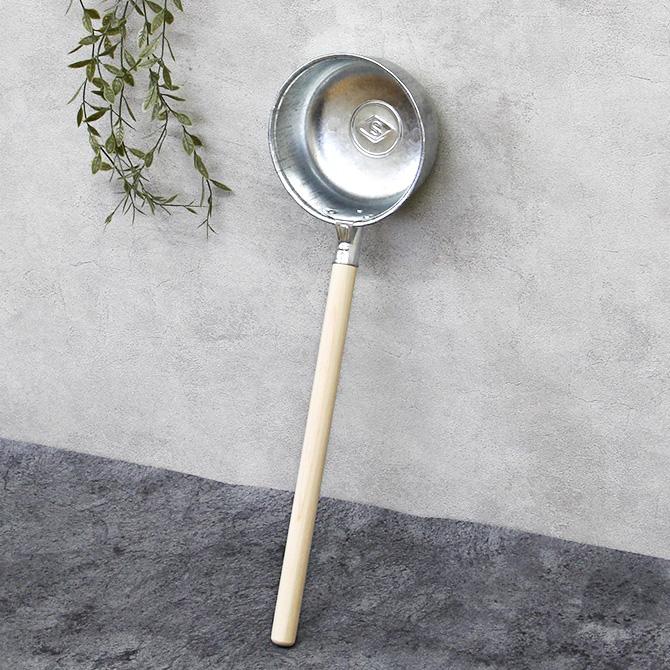 松野屋 トタン ひ杓 /柄杓 水 ひしゃく 日本製 鉄 生活雑貨 日用品 木