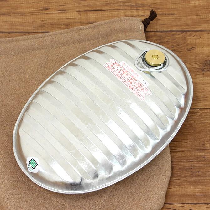 松野屋 トタン湯たんぽ/日本製 国産 トタン 湯たんぽ レトロ エコ 冷え