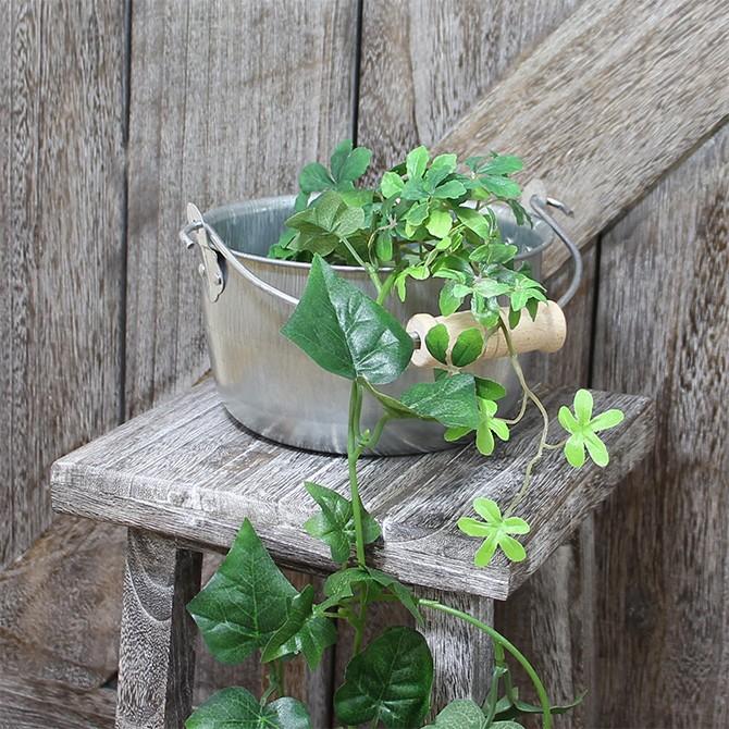 松野屋 日本製トタン豆バケツ（小） : MERCADOメルカド かご収納雑貨の