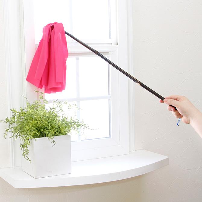 松野屋 黒竹はたき / ハタキ レトロ かわいい おしゃれ 昔ながら