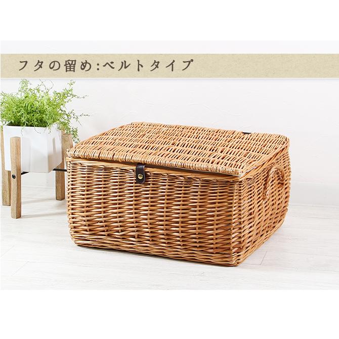 かご バスケット 収納 フタ付き 収納ボックス LLサイズ かわいい かご バスケット 収納 フタ付き 収納ボックス LLサイズ かわいい