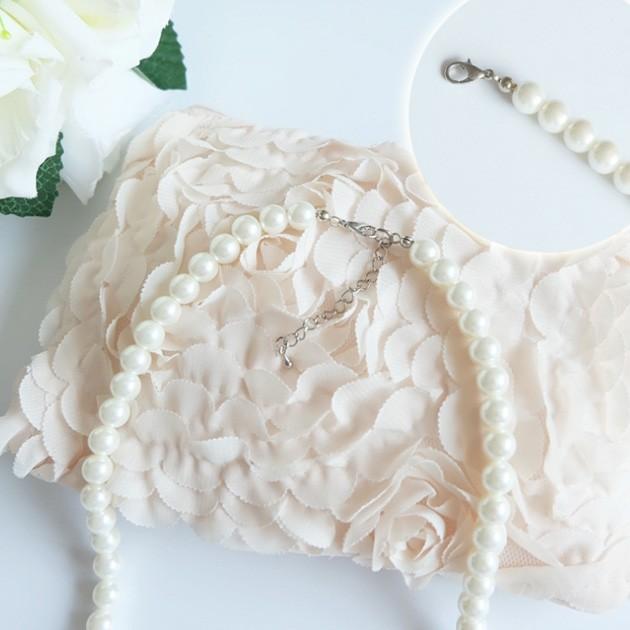 Lace Ladies（レースレディース） ペンダントトップ付きパール