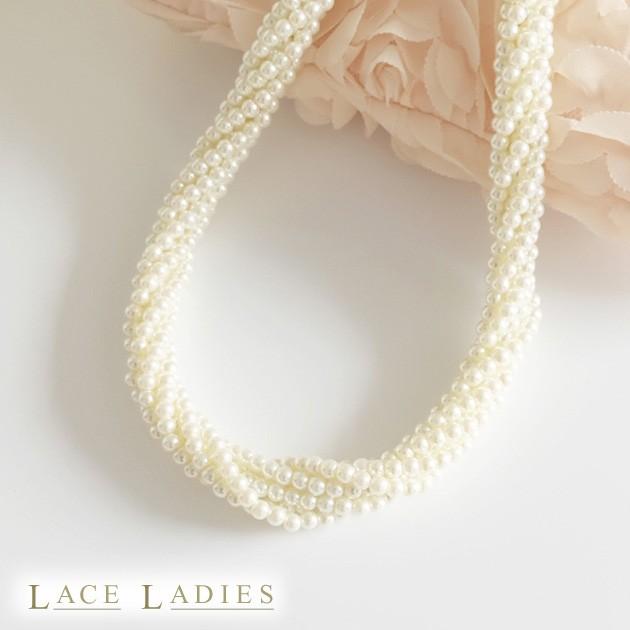 Lace Ladies（レースレディース） イミテーションパール一連