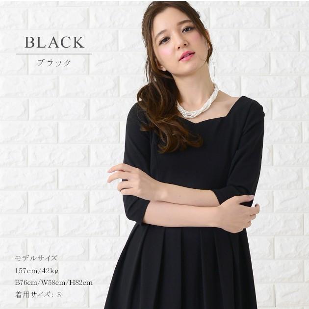 ワンピース 膝丈ワンピース ブラックワンピース ネイビー 結婚式 ワンピース 膝丈ワンピース ブラックワンピース ネイビー 結婚式