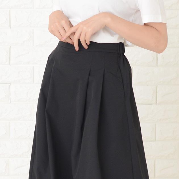 Lace Ladies シンプルふんわりスカート無地 レース スカート
