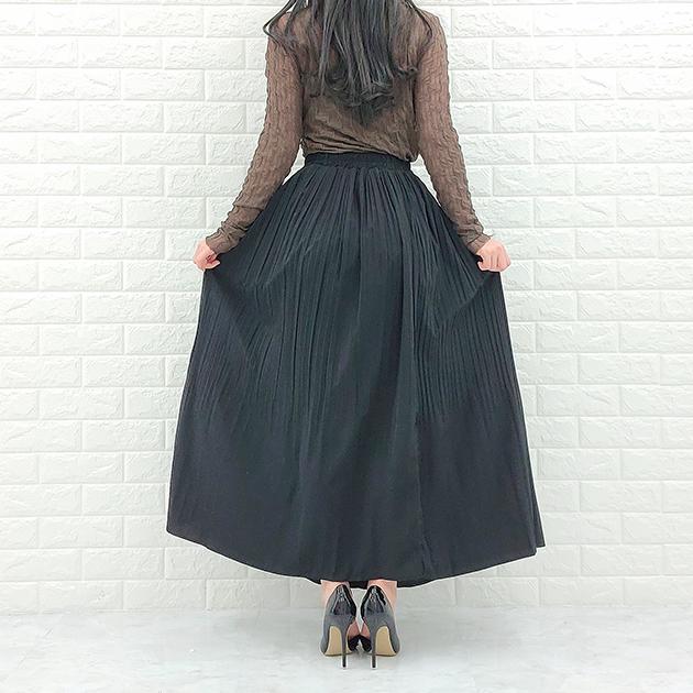 Lace Ladies（レースレディース） プリーツスカート 細見えスカート