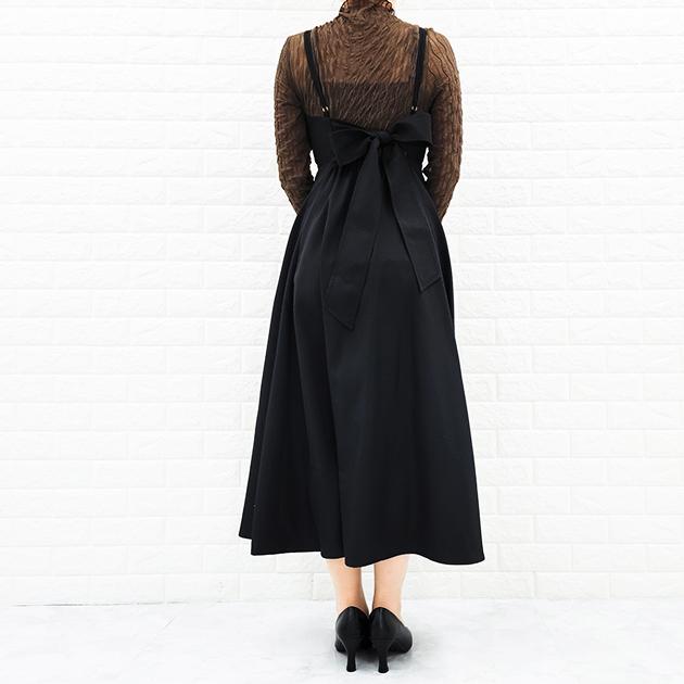 Lace Ladies（レースレディース） バックリボン パイピングキャミ