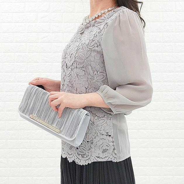 Lace Ladies シフォン レース ブラウス 七分袖 レディース