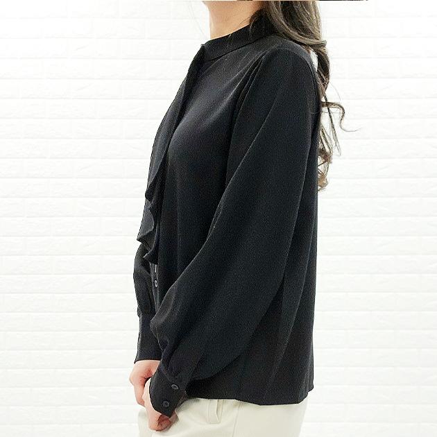 Lace Ladies（レースレディース） ボウタイ ボリューム袖 長袖 シャツ