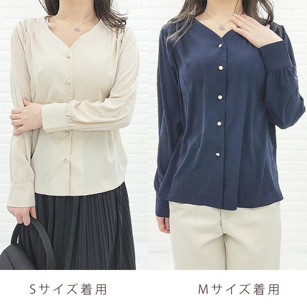 ［完売商品］Vneck lace blouse ànuke online store（アンヌーク） / Vneck Lace BlouseVneck