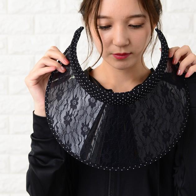 Lace Ladies（レースレディース） 花柄レース サンバイザー UVカット