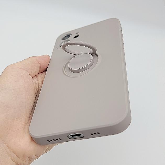 Apple iPhone 12 ホワイト 本体／iFace ケース•リング付き Apple iPhone 12 ホワイト 本体／iFace ケース•リング付き Apple