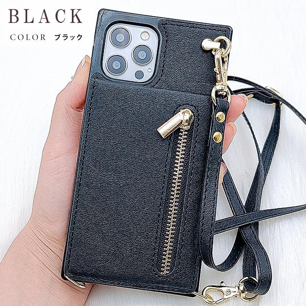 Lace Ladies ショルダーストラップ付 多機能 iPhoneケース