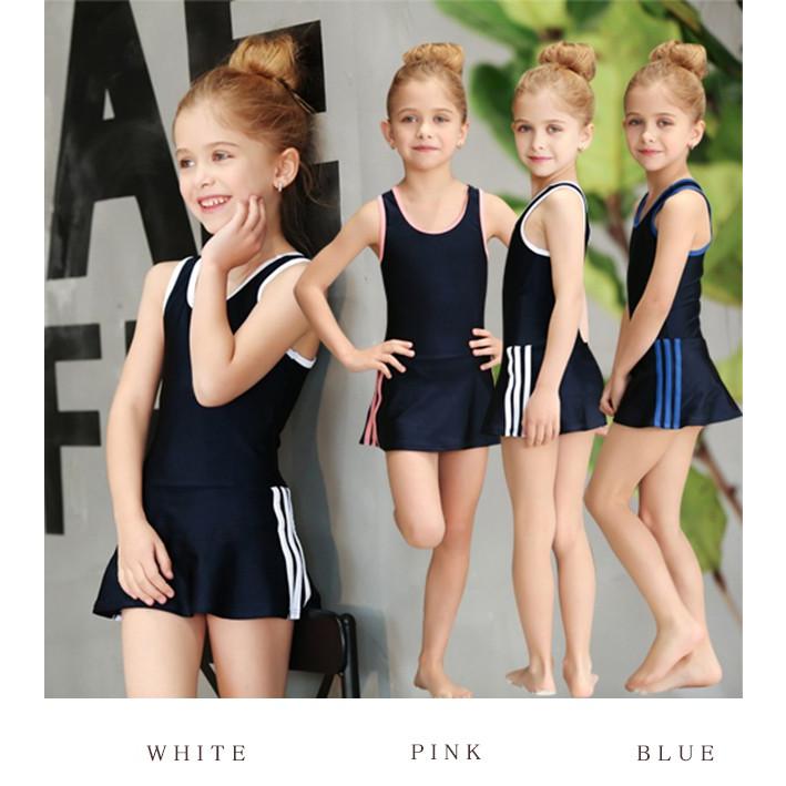 女児 サイドライン入り ワンピース スクール水着 ガールズ 女子 ワンピース水着 スカート ａライン 女の子 水着 ジュニア 110 1 130 140 150 160 170 Kfs1622 レースレディース 通販 Yahoo ショッピング