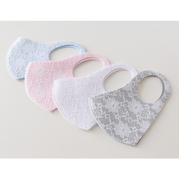 Lace Ladies（レースレディース） 【5枚セット】マスク 花柄 レース