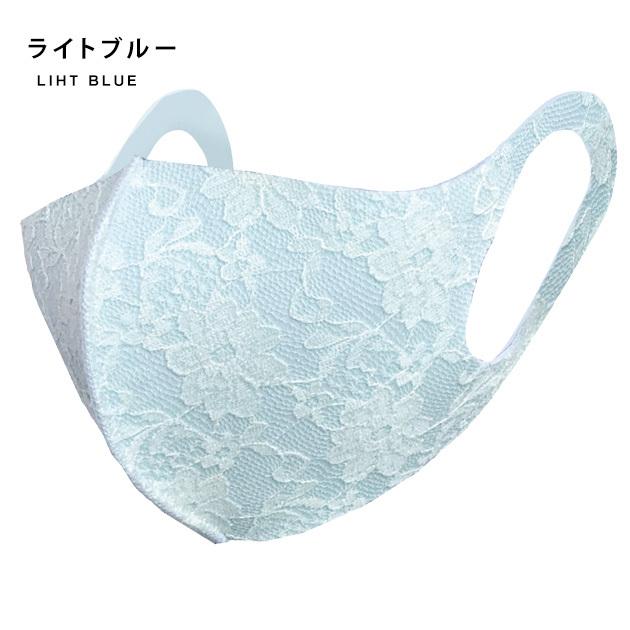Lace Ladies（レースレディース） 【5枚セット】マスク 花柄 レース